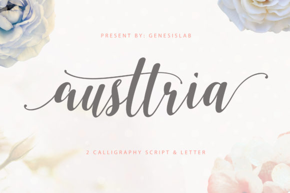 Austtria: A Natural Handwritten Font for Modern Editorial Design