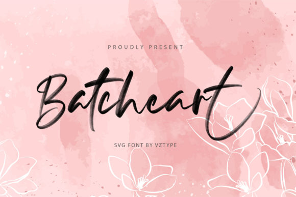 Batcheart: A Chic Handwritten Font for Small Business Branding