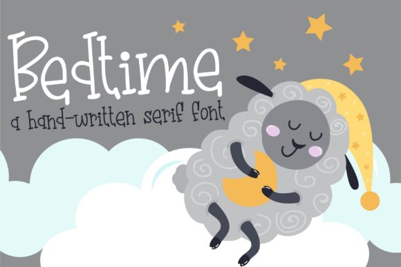 Bedtime: A Charming Handwritten Font for Makers