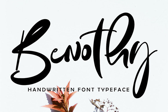 Benothy: A Chic Display Font for Modern Branding