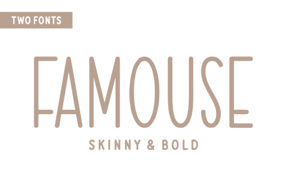 Famouse: A Natural Handwritten Font for Makers