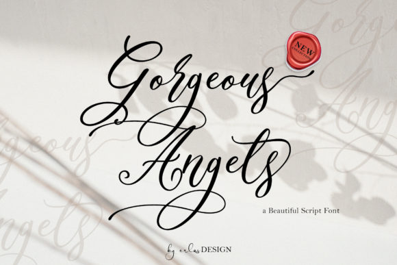 Gorgeous Angels: A Modern Handwritten Font for Elegant Branding Projects
