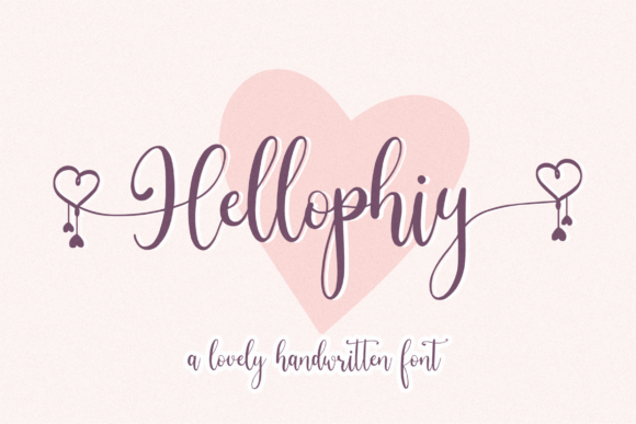 Hellophiy: A Chic Handwritten Font for Web Design