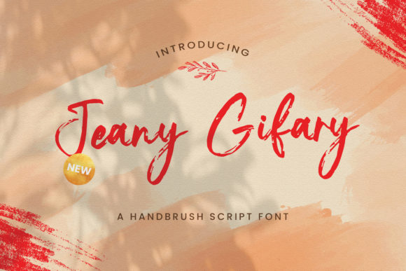 Jeany Gifary: The Handwritten Font for Authentic Branding