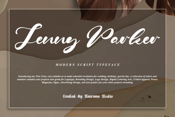 Jenny Parker: A Dazzling Script Font for Web Design