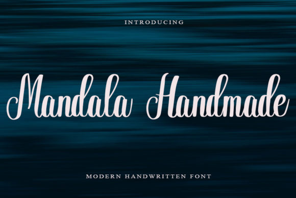 Mandala Handmade: A Premium Script Font for Your Brand