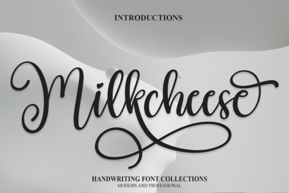 Milkcheese: A Premium Script Font for Branding