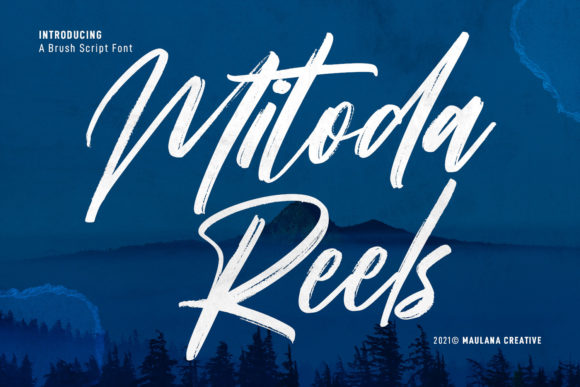 Mitoda Reels: A Timeless Script Font for Web Design