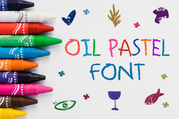 Oil Pastel: A Vibrant Handwritten Font for Branding