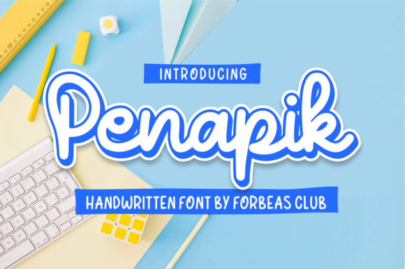 Penapik: A Handwritten Font That Elevates Editorial Elegance