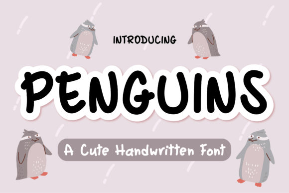 Penguins: A Versatile Handwritten Font for Modern Web Design