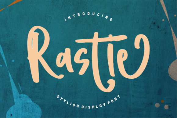 Rastie: The Handwritten Font That Brings Crafted Charm to Every Product