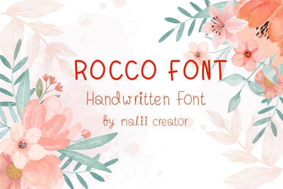 Rocco: A Friendly Handwritten Font for Web Design