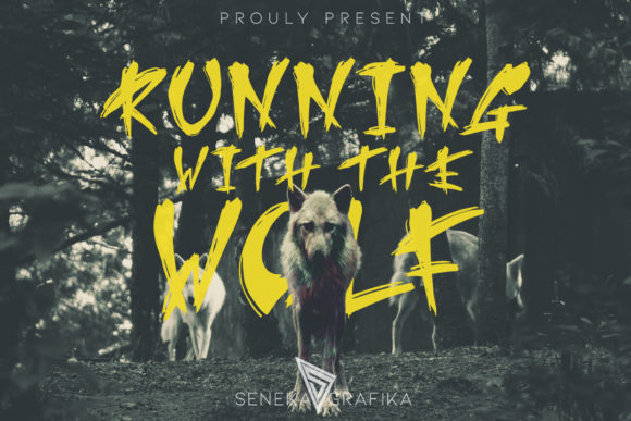 Running Wolf Font: Bringing Wild Personality to Modern Web Design