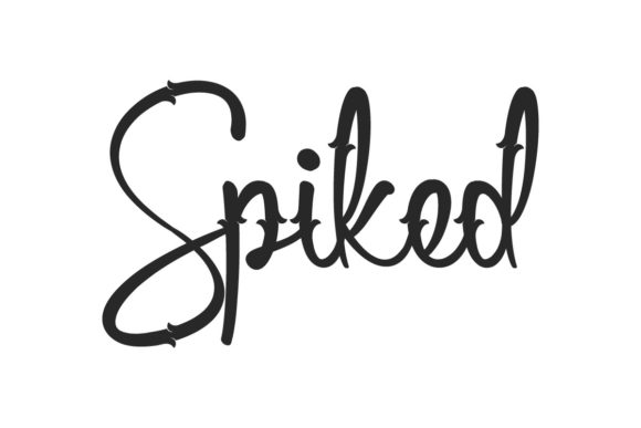 Spiked: A Trendy Script Font for Your Brand
