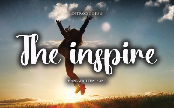 The Inspire: A Modern Handwritten Font for Campaigns