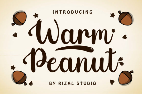 Warm Peanut: A Handwritten Font That Brings Personality to Editorial Design